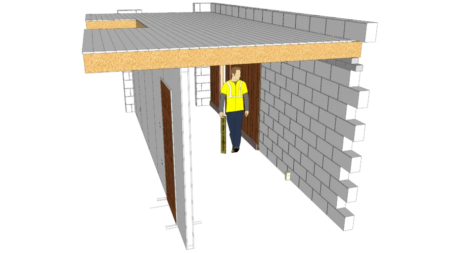 Timber Floor, Studding and Panelling