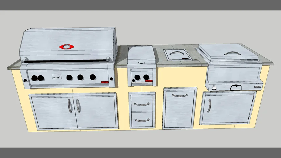 Grill station