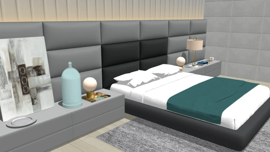 Dormitorio moderno - Modern bedroom