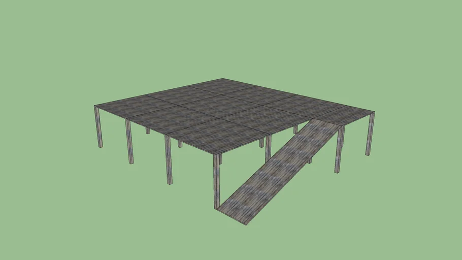 Deck Foundation | 3D Warehouse