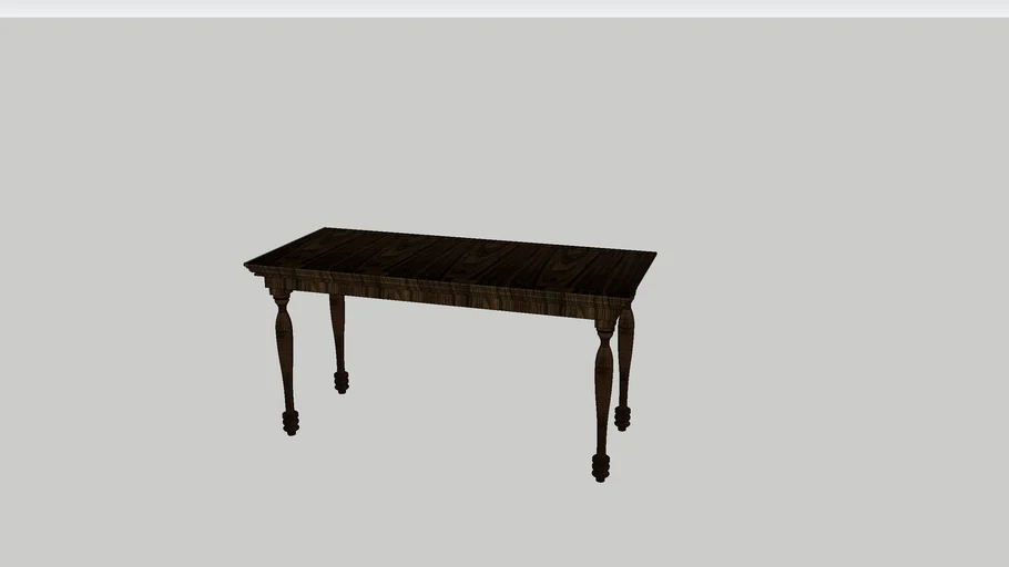 Console table, antique style