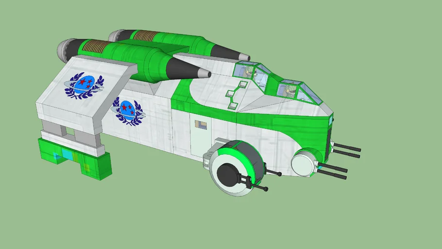 Cornerian Dropship