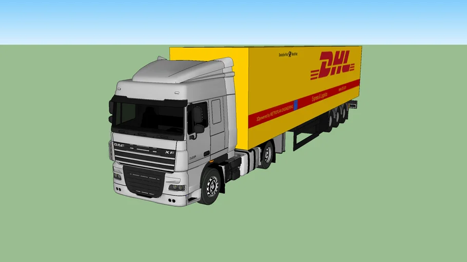 DAF XF +Remorque DHL