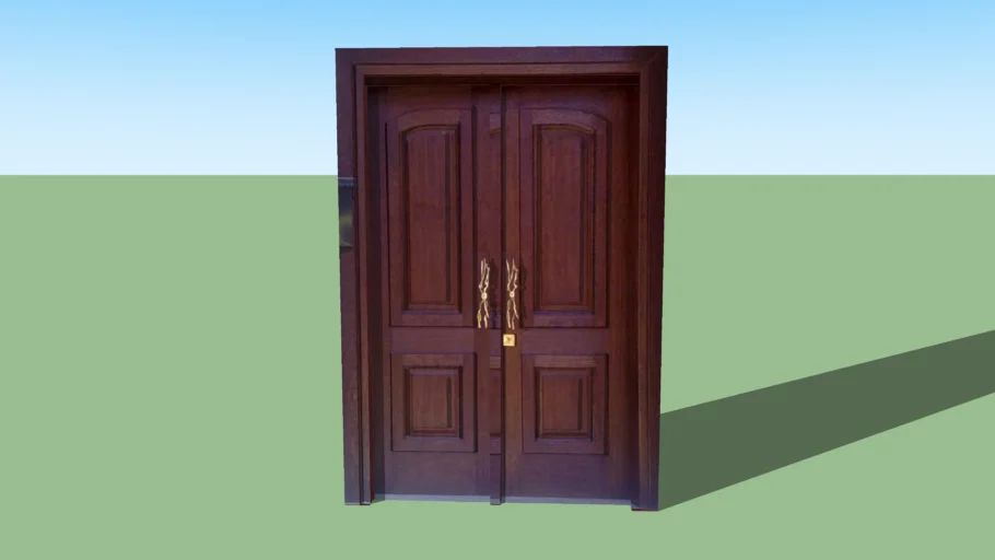 Puerta de Madera (Dos Hojas)