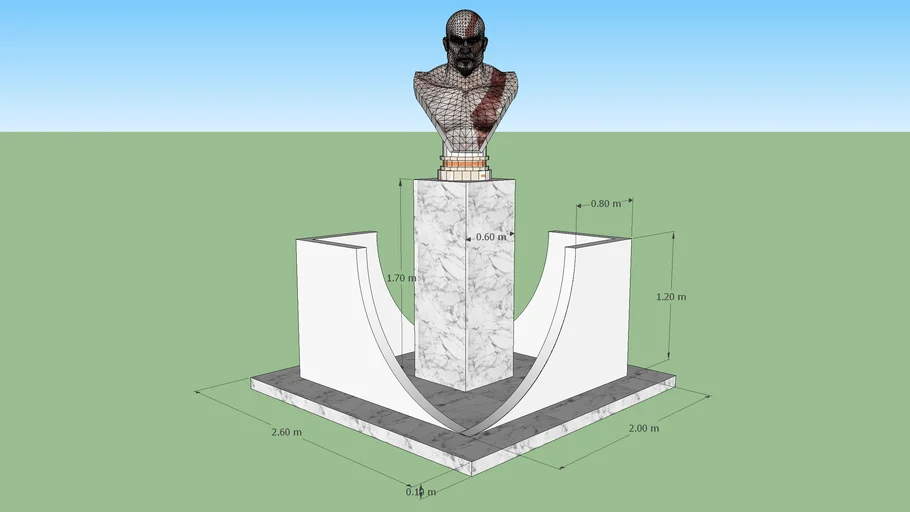 Basamento para busto
