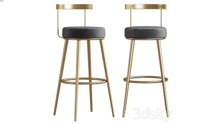 Teashop bar stool