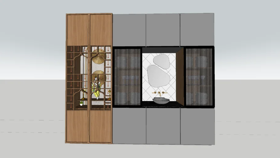 PUJA AND CROCKERY UNIT 