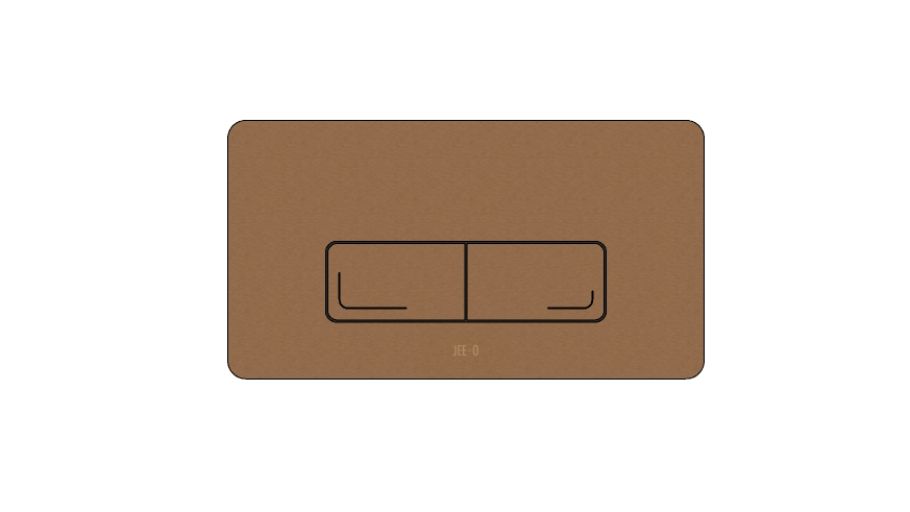 JEE-O flush plate XT - Bronze