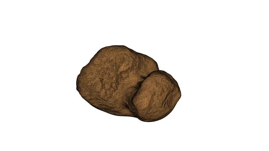 67P/C-G Asteroid from ESA | 3D Warehouse
