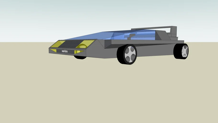 vortex sports car v2 | 3D Warehouse