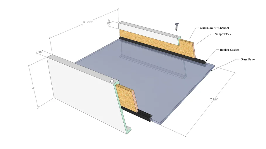 Window Channel Mockup | 3D Warehouse