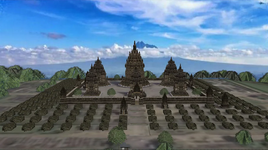 Layout CANDI prambanan