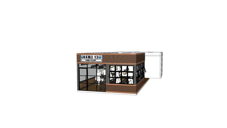 Small Grill and Cafe building