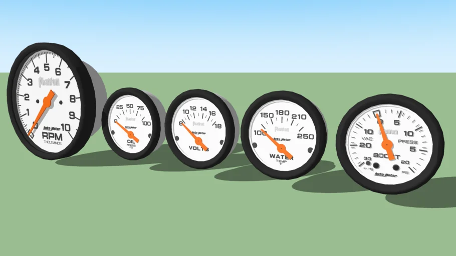 AutoMeter Phantom gauges