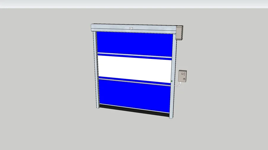High speed door| PVC shutter door | ประตูไฮสปีด | OZ DOOR