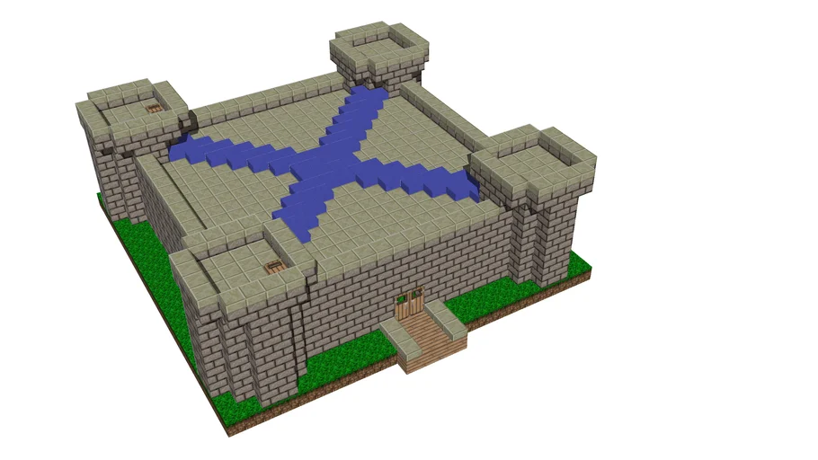 Minecraft Plan: Warcraft 1-Style Barracks