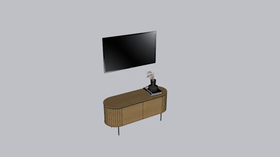 ТВ-тумба Кэрнс-1 Walnut