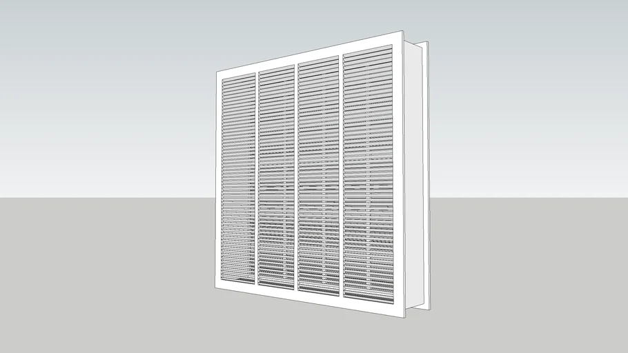 TRANSFER GRILL 24"X24"X4"