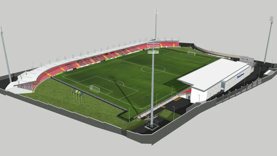 Ryan McBride Brandywell (Detailed) - Derry City FC Stadium