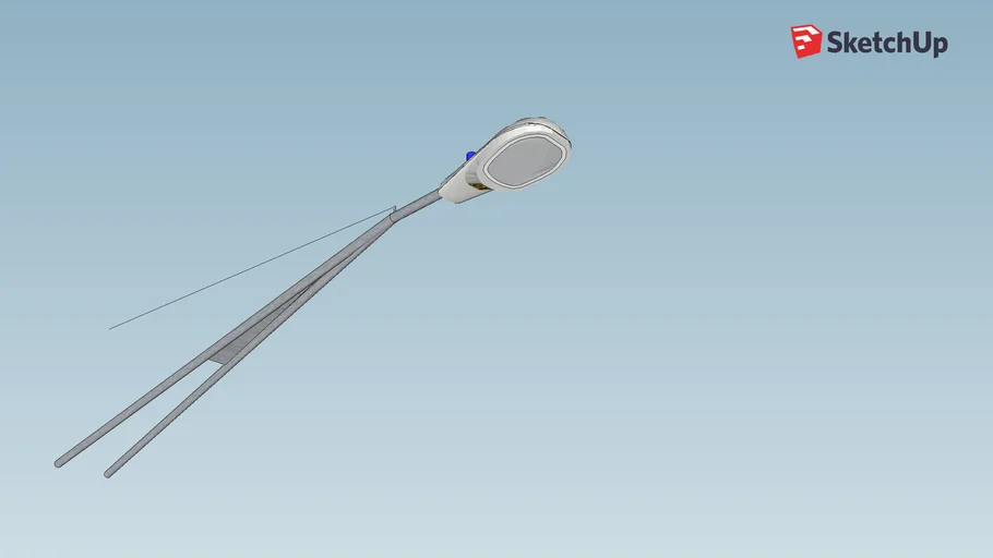 Utility pole street light 2