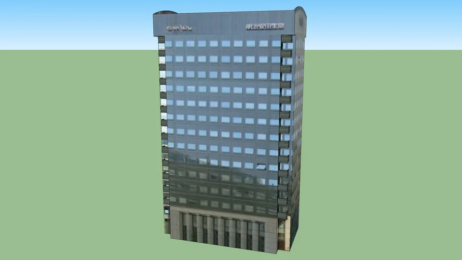 天神ツインビル TENJIN TWIN BUILDING - Tenjin Fukuoka City, Japan