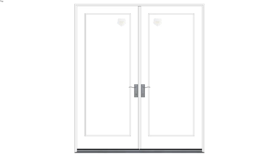 Premium Series 6-0x6-10 Inswing French Door