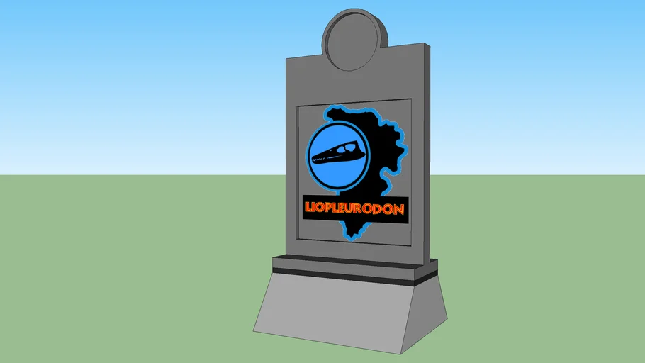Jurassic Park Paddock Liopleurodon