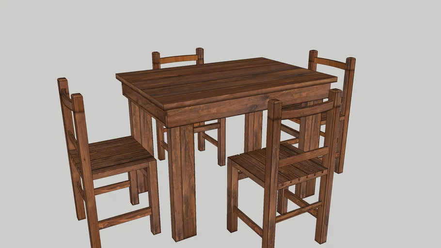 comedor rustico
