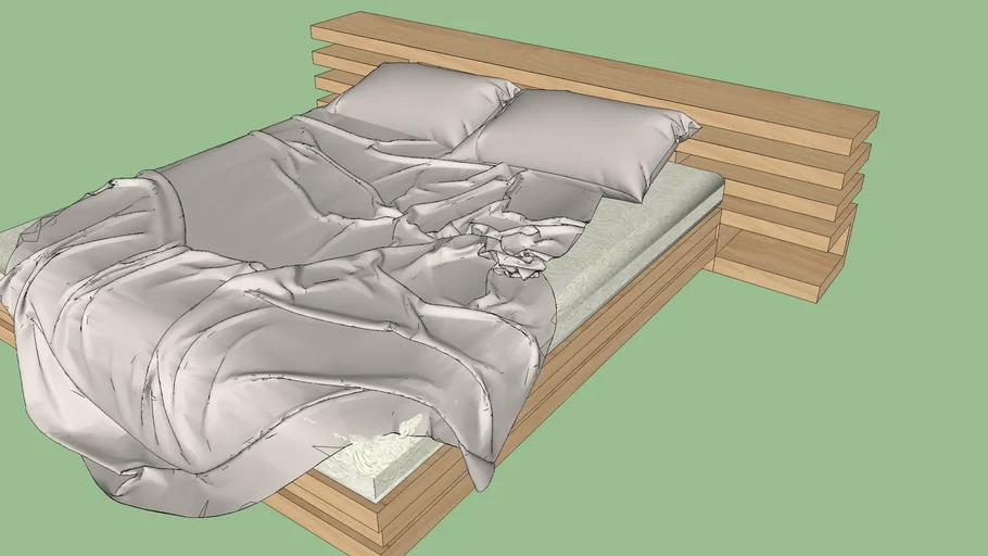 CAMA CASAL MODERNA 