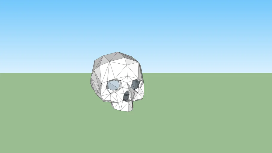 LOWPOLY "Skull"