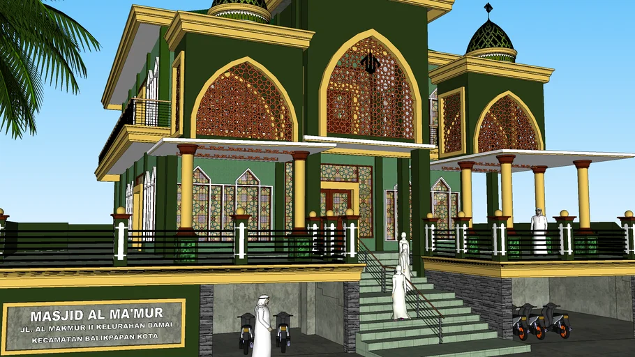 Masjid 06 - Masjid Al- Makmur DAM (MT.Haryono) Balikpapan