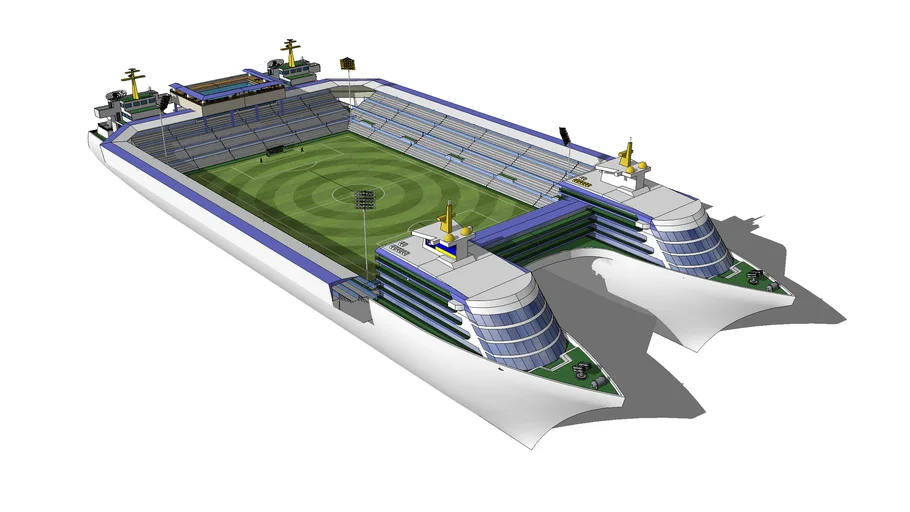 The football ship