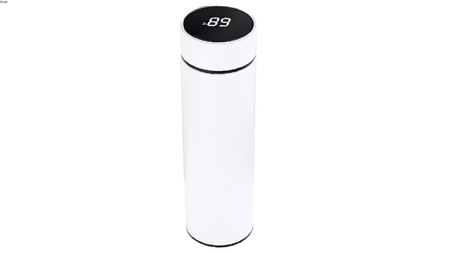 Garrafa Térmica Branca com Sensor De Temp Em Led (V-RAY 5/6)
