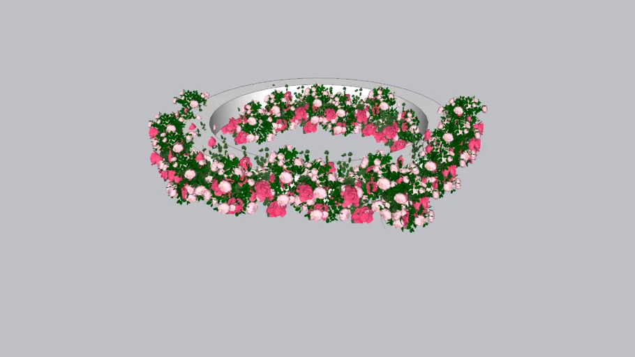hanging flowers