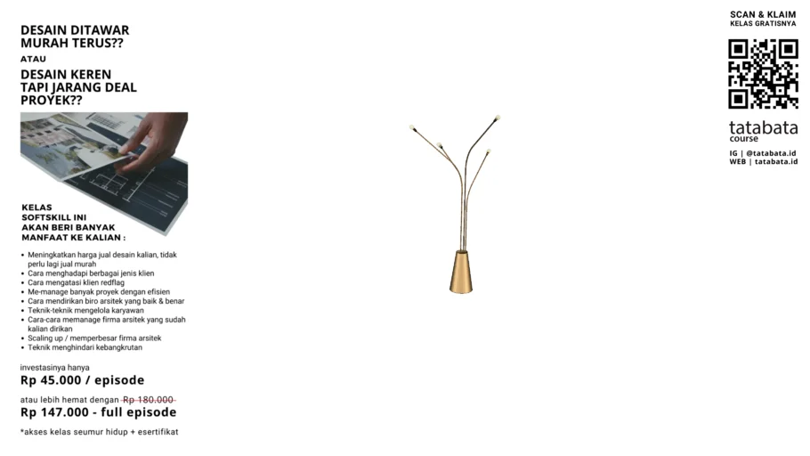 Standing Lamp (Lampu Lantai) 4