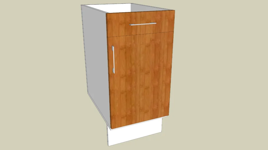 IKEA Faktum - armario com porta e gaveta 40cm largura
