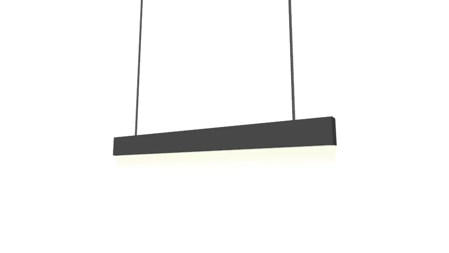 Lighting - Black Linear Light 1200W