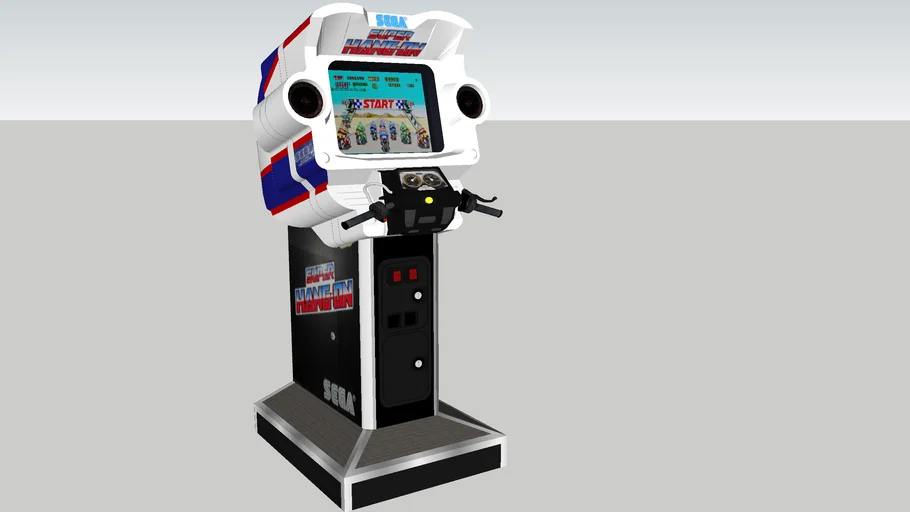 Super Hang-on arcade game