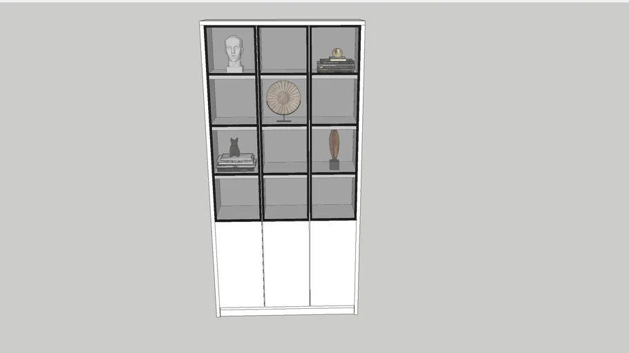 Doorkijk kast