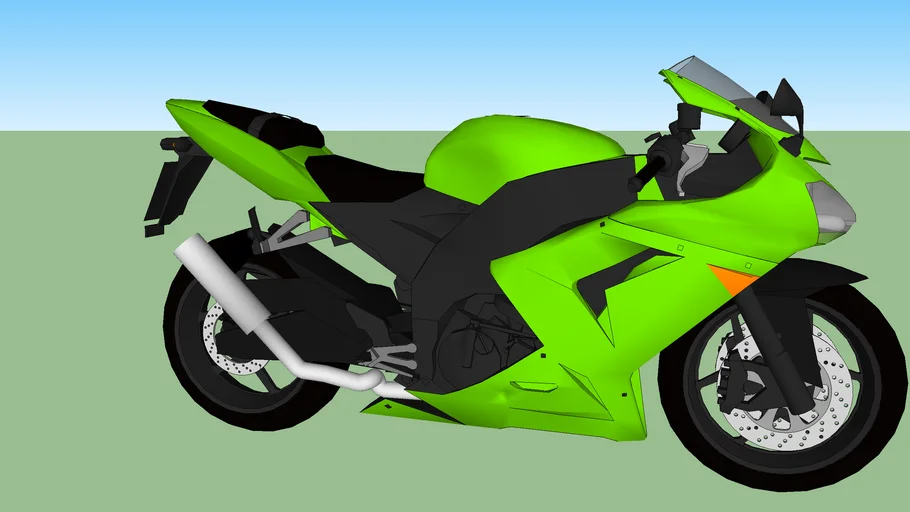 1 Kawasaki Ninja ZX-6R