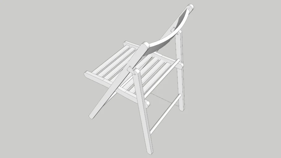 Terje ikea Folding Chair White