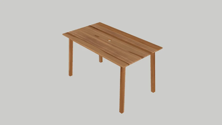 Mesa Retangular 