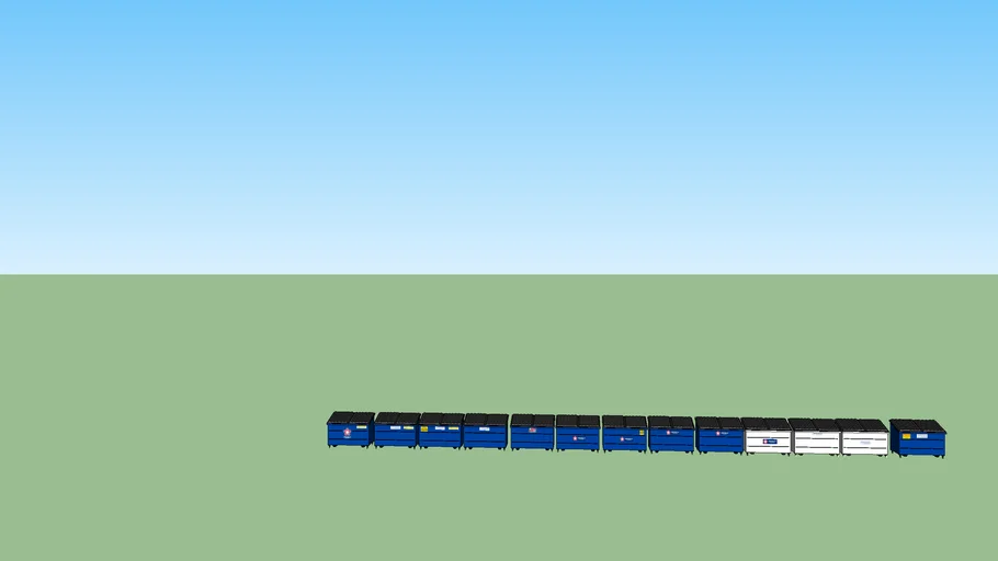 Consolidated Disposal, Allied Waste, and Republic Services Dumpsters