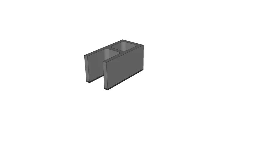 Open End Block 20.15 | 3D Warehouse