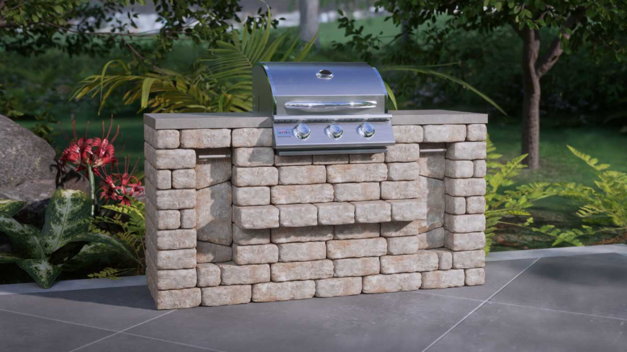 Unity-G Gas Grill Unit – Modular Outdoor Kitchen With Built-In Grill