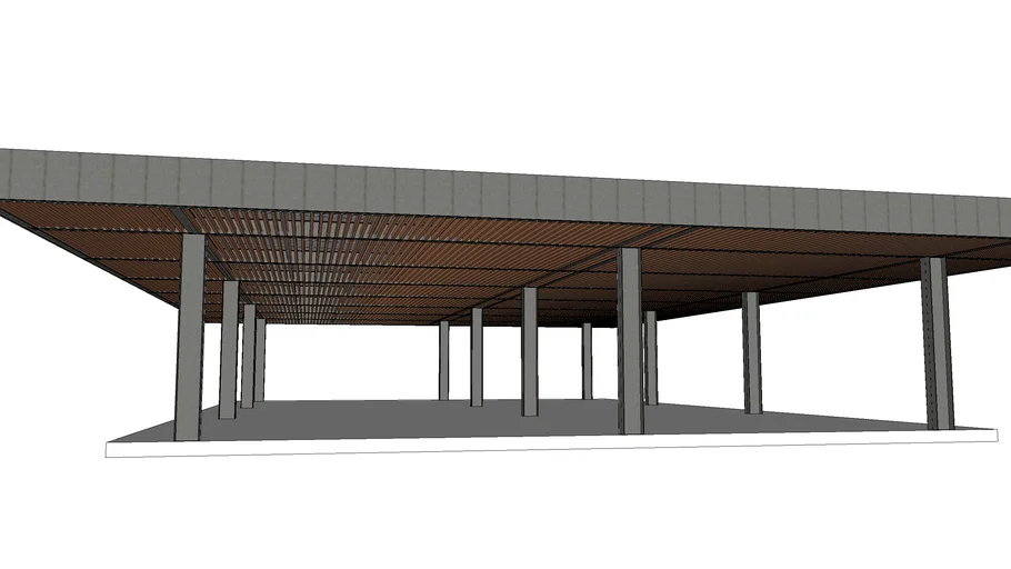 PERGOLA DE METAL.
