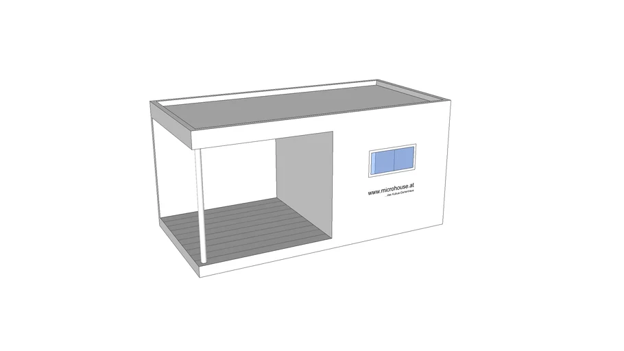 Microhouse ...das Kubus Gartenhaus