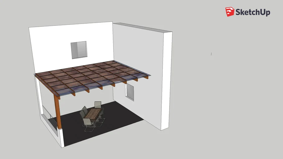 render terraza mod