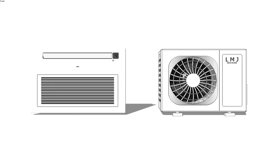 LMJ cassette air conditioner slim R-series
