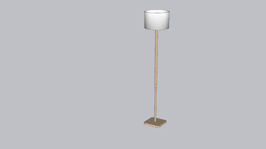 Morton Wood Floor Lamp - Pottery Barn